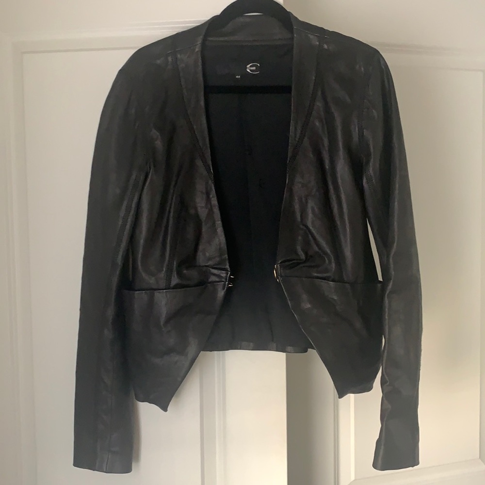 Just Cavalli leather jacket